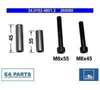 Guide Sleeve Kit, brake caliper for SEAT AROSA CORDOBA IBIZA ATE 24.0102-4801.2