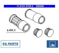 Guide Sleeve Kit, brake caliper for SEAT VW ATE 11.0101-5705.2