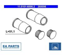 Guide Sleeve Kit, brake caliper for VOLVO XC90 ATE 11.0101-6006.2