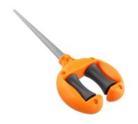 Guide Stakes with Roller Spike System - 27 X 12 X 3 Cm Multi-Purpose Plant Protection Stake for Outdoor Watering Averts Tangling Plus Crush Damage - 1 Pack(Orange)