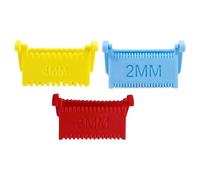 Guide to the Sewing Edge - Non-Slip Homemade Ruler, 3-Piece Edge Hand Sewing Guide Tools, for Fabrics, Clothing, Dresses, Straight , Embroidery, Repair and Edging