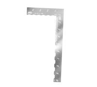ＡＷＨＡＯ Guided Angle Ruler, Auxiliary Cutting Guide, Versatile Professional Stainless Steel Tool for Tracing Model Details, L Type