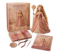 Guided Beaded Doll Assembly for Ages 12+ Makes 1 Decorative Figure with Tools Mythology Theme and Display Appeal