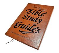 Guided Bible Journal - Based | Based Scripture Readings | Planner Daily Devotional Undated | Leather Christian Bible Prayer Journal For Men | Scripture Notebook & Planner Daily Devotional