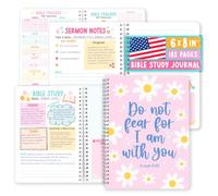 Guided Bible Study Journal for Women - Bible Journal for Women | Sermon Notes Notebook, Church Notes Journals, Scripture Study Supplies and Journaling Kit, Christian Birthday Gifts