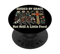Guided By Grace But Still A Little Feral PopSockets Adhesive PopGrip