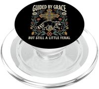 Guided By Grace But Still A Little Feral PopSockets PopGrip for MagSafe