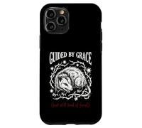 Guided By Grace But Still Kind Of Feral Funny Opossum Meme Case for iPhone 11 Pro