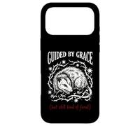 Guided By Grace But Still Kind Of Feral Funny Opossum Meme Case for iPhone 17 Pro Max