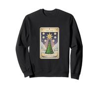 Guided by the Star Vintage Christmas Tarot Sweatshirt