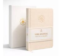 Guided Journal for Women | 13-Week Mindfulness & Self-Reflection Practice for Self-Care, Gratitude & Personal Growth | Daily Prompts & Exercises | A5 Vegan Leather | Elegant Gift Box | Her Vibe