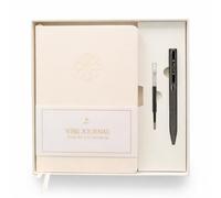 Guided Journal for Women Gift Set | 13-Week Self-Reflection & Mindfulness Practice for Self-Care, Gratitude & Personal Growth | Daily Prompts & Exercises | Brass Pen | A5 Vegan Leather | Gift Box