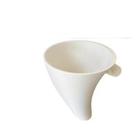 Guided Pouring Flour Funnel Attachment for Kitchen Tilt-Head Stand Mixer, Plastic Easy-Pour Powder Funnel Accessory for Baking, Cake, Bread Dough, Dry Ingredients, Prevents Spills & Mess, Lightweight,