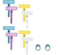 Guided Reading Strips 10pcs Guided Reading Strips, Dyslexia Tools For Children, Color Text Coverage Early Readers for Children and Teaching Supplies