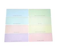 Guided Reading Strips 24pcs Bars Colored Reading Strips for Children Bookmark to Aid Dyslexic Readers Reduce Stress Students Supplies for Children and Teaching Supplies