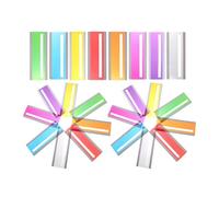 Guided Reading Strips 32pcs Reading Guide Strips Colored Bookmarks Easy Use Any Page Improves Comprehension Retention Saves Time Bookmark Strip for Children and Teaching Supplies