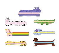Guided Reading Strips Highlight Strips Colored Overlay Highlight Bookmarks Help with Dyslexia for Dyslexia Kid Adult Kids Bookmarks Kids Animals Boys Coloring Cute Animal Funny for Teens Boys Girls