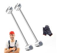 Guidelinel Door Hinge Adjustment Tool, Ergonomic Design Double Headed Seam Adjustment Tool, New Guidelinel Hinge Hole Adjustment Wrench, for Residential & Clean Room, Easy to Repair (Mix)