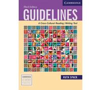 Guidelines : A Cross-Cultural Reading/Writing Text