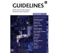 Guidelines September-December 2025 : Bible study for today's ministry and mission