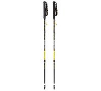 Guidetti - Foldable trail poles - Platinium Aero Perf - Size 125 cm - Black Black