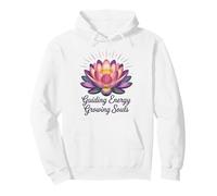 Guiding Energy Growing Souls Spiritual Lotus Reiki Healer Pullover Hoodie