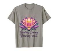 Guiding Energy Growing Souls Spiritual Lotus Reiki Healer T-Shirt