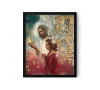 Guiding Light by Annie Henrie Nader, Picture of Jesus, Unframed, 8x10 Print