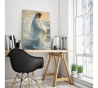 Guiding Light Canvas Poster Art Print Our Lady Star Of The Sea Sanctified Souls Wall Decor Religious Art Poster
