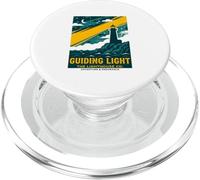 Guiding Light Lighthouse Adventure Endurance Coastal Ocean PopSockets PopGrip for MagSafe