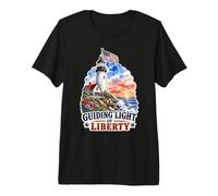 Guiding Light of American Liberty Premium T-Shirt