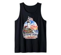 Guiding Light of American Liberty Tank Top