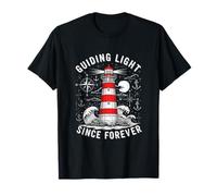 Guiding Light Since Forever Lighthouse Coastal Lover T-Shirt