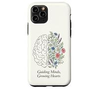 Guiding Minds Growing Hearts Floral Brain Mental Health Case for iPhone 11 Pro