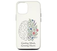 Guiding Minds Growing Hearts Floral Brain Mental Health Case for iPhone 12/12 Pro
