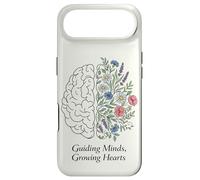 Guiding Minds Growing Hearts Floral Brain Mental Health Case for iPhone Air