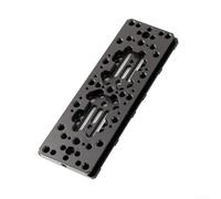 Guiding Rail Dovetail Plate 220mm Essential for Equatorial Telescope Setup and Operation (220mm black)