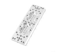 Guiding Rail Dovetail Plate 220mm Essential for Equatorial Telescope Setup and Operation (220mm Silver)