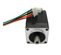 GuidNaurys 1.8 Degree Dual Shaft Nema 8 Stepper Motor 18mN.m 0.6A 20x20x30mm Stepper Motor 2.5mm ID 5mm OD Hollow Shaft stage Assembly