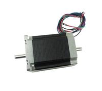 GuidNaurys 1.8 Degree Nema 23 Stepper Motor 6.35mm Dual Shaft 57mm Flange 2 Phase 4 Wire 57x57x76mm Stepping Motor stage Assembly
