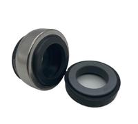 GuidNaurys 19mm ID 301 Series Elastomer Bellow Mechanical Seal 301-19mm Water Pump Shaft Seal Carbon Silicon Carbide FKM Water Leakage