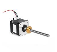 GuidNaurys 1pc 1.8 Degree Linear Screw Nema 17 Stepper Motor T8x8 Lead Screw 1.5A 490mN.M 42x42x40mm Step Motor stage Assembly(400mm)