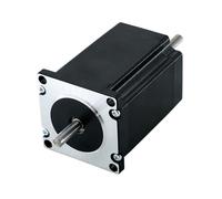 GuidNaurys 1pc Nema 23 Stepper Motor 8mm Dual Shaft 57HS76 Stepper Motor 1.8 Degree 283.22Oz-in 2N.M 3A 57x57mm Frame Stepping Motor stage Assembly