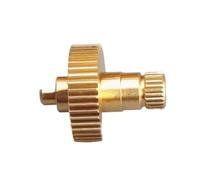GuidNaurys 1pcs 0.35 Module 43 Teeth Copper Gear Shaft M3 Internal Screw Gearbox Precision Micro Copper Reduction Metal Gear straight pinion