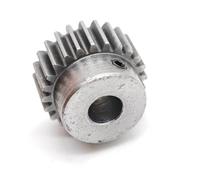 GuidNaurys 1pcs 0.5 Module 59T Aluminum Alloy Spur Gear with Step 3.17mm 4mm 5mm 6.35mm 8mm 10mm Hole 0.5M 59 Teeth Cylindrical Gear transmission(3mm bore)