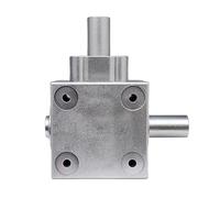 GuidNaurys 1pcs 1:1 Transmission Right Angle Steering Gearbox 2.5 Module 16 Teeth 20mm Diameter Shaft 90 Degree Reverse Commutator modify steeing