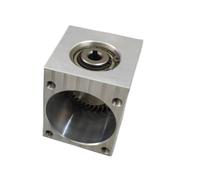 GuidNaurys 1pcs 1.5 Module 20 Teeth Spiral Bevel Gear Reducer Gearbox 1:1 Transmission Steering Gearbox 8mm Hexagonal Keyway Hole modify steeing