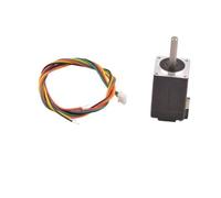 GuidNaurys 1pcs 1.8 Degree 20x20x33mm Stepping Motor 0.6A 20mN.m 2 Phase 4 Wires Nema 8 Stepper Motor 4x20mm Shaft stage Assembly