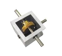 GuidNaurys 1pcs 1 Module 30 Teeth Worm Gear Gearbox 8mm Diameter Shaft 90 Degree Reversing Gearbox 1:30 Ratio Steering Commutator modify steeing