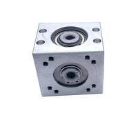 GuidNaurys 1pcs 1 To 1 Right Angle Reversing Gearbox 8mm Double Output Shaft Reducer Gearbox Spiral Bevel Gear Steering Gearbox modify steeing